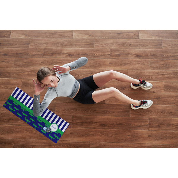 Alligators & Stripes Cooling Towel- Lifestyle