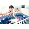 Alligators & Stripes Crib - Baby and Parents