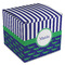 Alligators & Stripes Cube Favor Gift Boxes (Personalized)