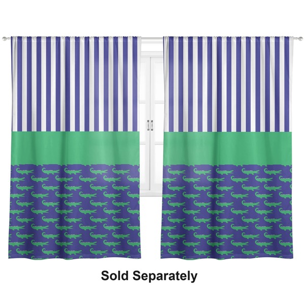 Alligators & Stripes  Curtains