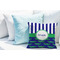 Alligators & Stripes Decorative Pillow Case - LIFESTYLE 2
