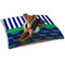 Alligators & Stripes Dog Bed - Small w/ Name or Text