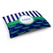Alligators & Stripes Dog Bed - Medium w/ Name or Text