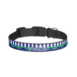 Alligators & Stripes Dog Collar - Large (Personalized)