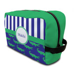 Alligators & Stripes Toiletry Bag / Dopp Kit (Personalized)