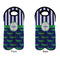 Alligators & Stripes Double Wine Tote - APPROVAL (new)