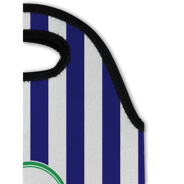 Alligators & Stripes Double Wine Tote - Detail 1 (new)