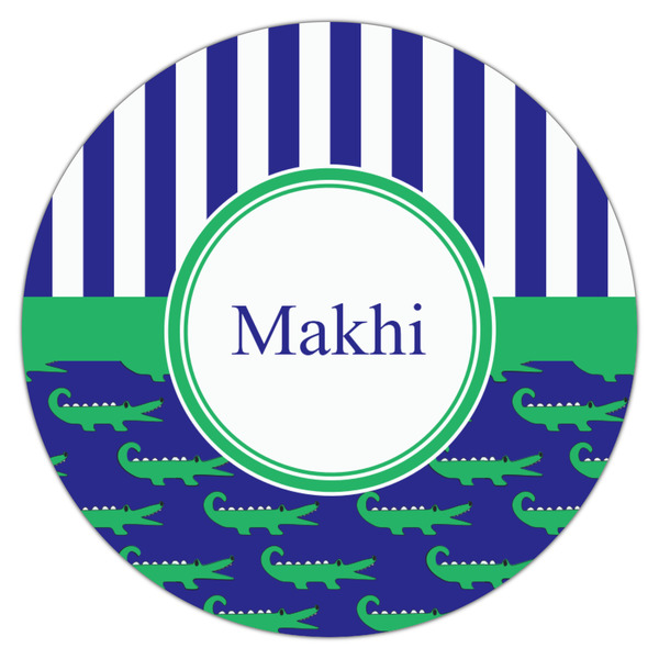 Alligators & Stripes Drink Topper - Medium - Single