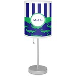 Alligators & Stripes Lamp with Drum Shade (Personalized)