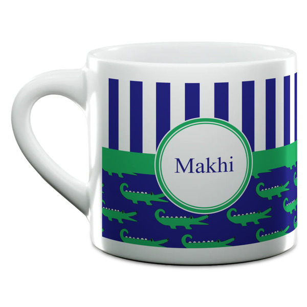Alligators & Stripes Espresso Cup - 6oz (Double Shot) (MAIN)