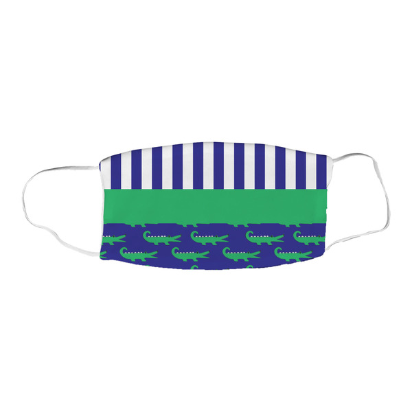 Alligators & Stripes Fabric Face Mask