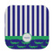 Alligators & Stripes Face Cloth-Rounded Corners