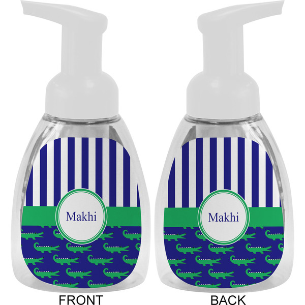 Alligators & Stripes Foam Soap Bottle Approval - White