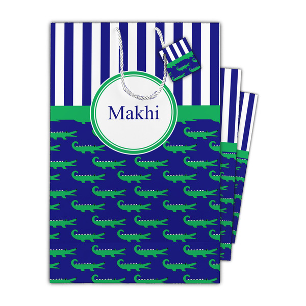 Alligators & Stripes Gift Bags - Parent/Main