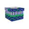 Alligators & Stripes Gift Boxes with Lid - Canvas Wrapped - Small - Front/Main