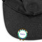 Alligators & Stripes Golf Ball Marker Hat Clip - Main - GOLD