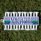 Alligators & Stripes Golf Tees & Ball Markers Set - Front