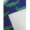 Alligators & Stripes Golf Towel - Detail