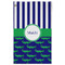 Alligators & Stripes Golf Towel - Poly-Cotton Blend - Large w/ Name or Text