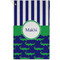Alligators & Stripes Golf Towel - Poly-Cotton Blend - Small w/ Name or Text