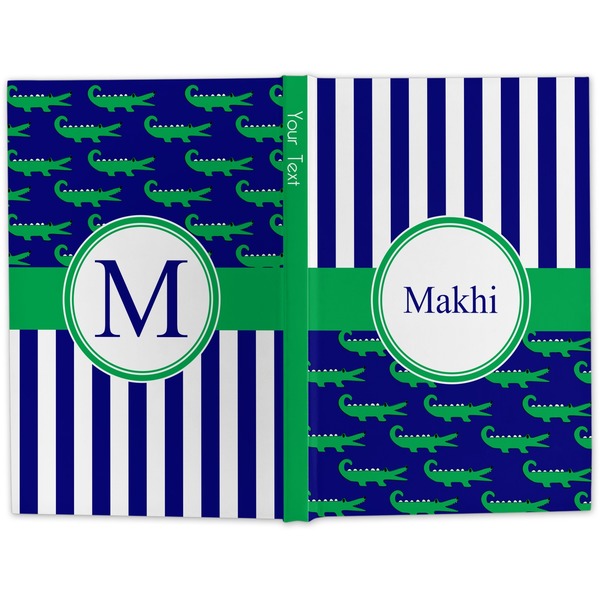 Alligators & Stripes Hard Cover Journal - Apvl