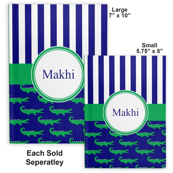 Alligators & Stripes Hard Cover Journal - Compare