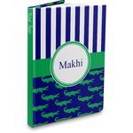 Alligators & Stripes Hardbound Journal (Personalized)