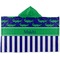 Alligators & Stripes Kids Hooded Towel (Personalized)
