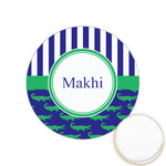 Alligators & Stripes Printed Cookie Topper - 1.25" (Personalized)