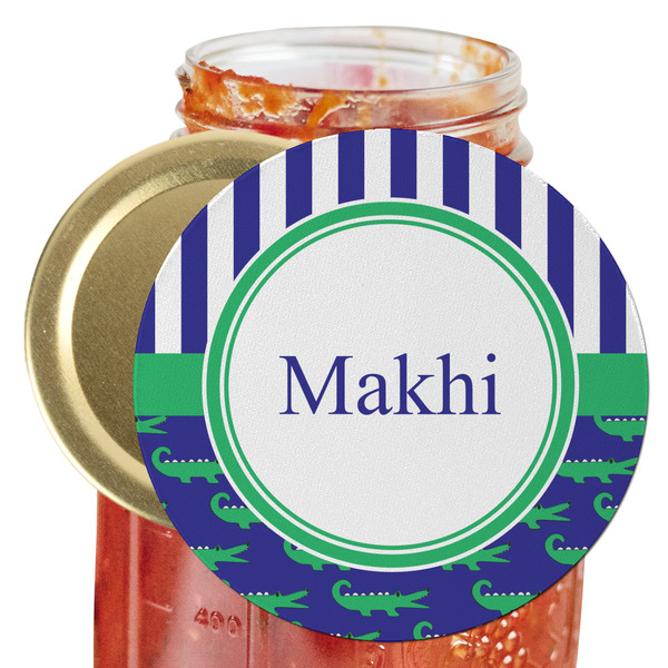 Custom Alligators & Stripes Jar Opener (Personalized)