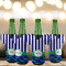 Alligators & Stripes Jersey Bottle Cooler - Set of 4 - LIFESTYLE