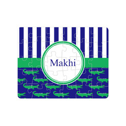 Alligators & Stripes 30 pc Jigsaw Puzzle (Personalized)