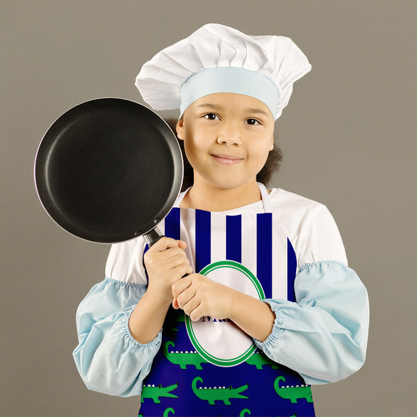 Alligators & Stripes Kid's Aprons - Medium - Lifestyle