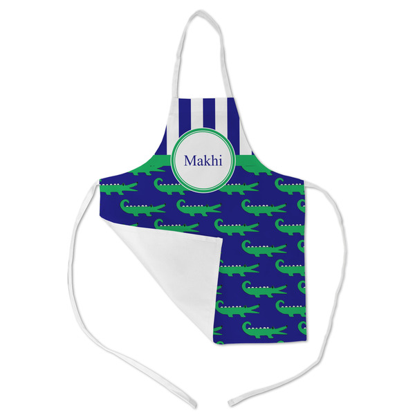 Alligators & Stripes Kid's Aprons - Medium - Main (med/lrg)