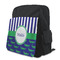 Alligators & Stripes Preschool Backpack (Personalized)