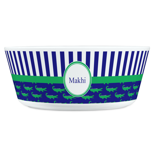 Alligators & Stripes Kids Bowls - FRONT