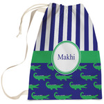 Alligators & Stripes Laundry Bag - Large (Personalized)