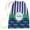 Alligators & Stripes Laundry Bag - Large (Personalized)