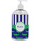 Alligators & Stripes Plastic Soap / Lotion Dispenser (16 oz - Large - White) (Personalized)