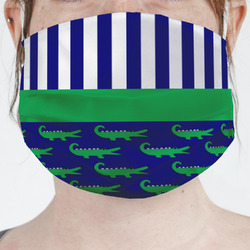 Alligators & Stripes Face Mask Cover (Personalized)