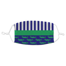Alligators & Stripes Adult Cloth Face Mask (Personalized)