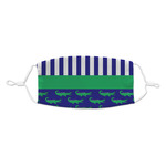 Alligators & Stripes Kid's Cloth Face Mask - Standard