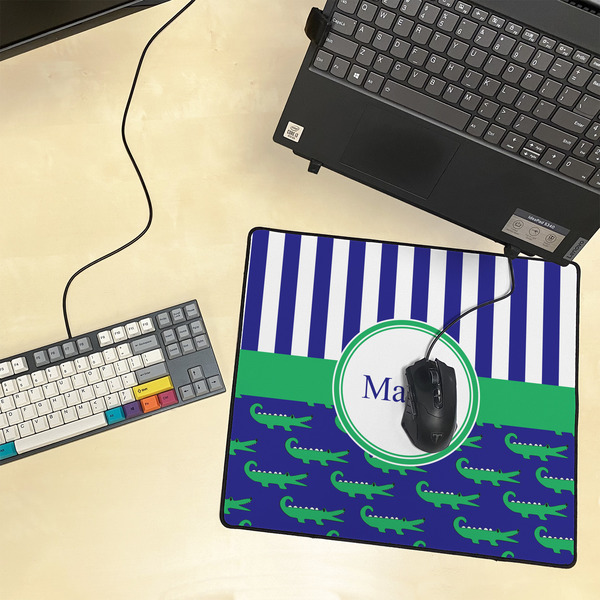 Alligators & Stripes Medium Gaming Mats - LIFESTYLE