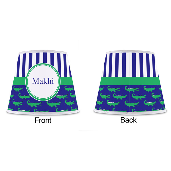 Alligators & Stripes Poly Film Empire Lampshade - Approval