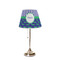 Alligators & Stripes Poly Film Empire Lampshade - On Stand