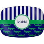 Alligators & Stripes Melamine Platter (Personalized)