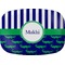 Alligators & Stripes  Melamine Platter (Personalized)