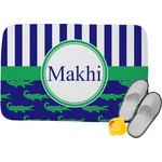 Alligators & Stripes Memory Foam Bath Mat - 34"x21" (Personalized)