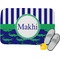 Alligators & Stripes Memory Foam Bath Mat - 34"x21" (Personalized)