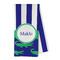 Alligators & Stripes Kitchen Towel - Microfiber (Personalized)